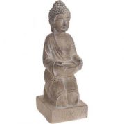 Buddha klečící, místo na čajovou svíčku, 45 cm