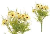 Svazek žlutých kopretin, umělá květina, 33cm