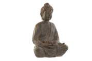Soška Buddha-aged grey, 25x20,5x39 cm
