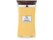 WoodWick – vonná svíčka Seaside mimosa (Přímořská mimóza), velká 610 g