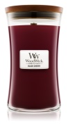 WoodWick – vonná svíčka Black Cherry, Černá třešeň, 110-120 hod