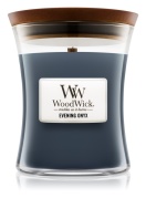 WoodWick – vonná svíčka Evening Onyx, střední 55-65 hod, 275 g