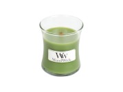 WoodWick – vonná svíčka Evergreen (Jehličí), malá 20-30 hod