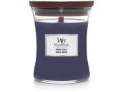 WoodWick - vonná svíčka Hinoki Dahlia (švestka, ostružina, jasmín), střední-275 g