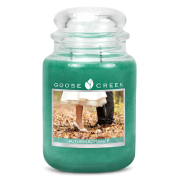Svíčka ve skle s víčkem Goose Creek, Podzimní Romance 0,68kg