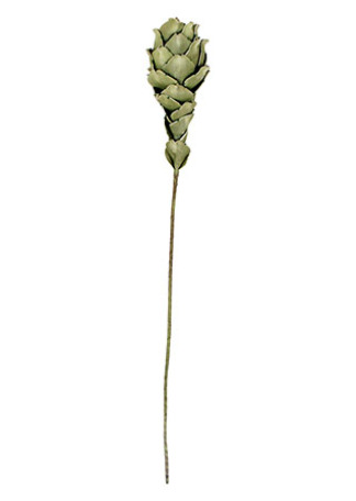 Artyčok okrasny, zelený, umělá, pěnová květina, 90cm