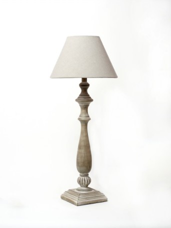 Lampa soustružená Antik - 34 pr. x 87 cm - Vintage design 
