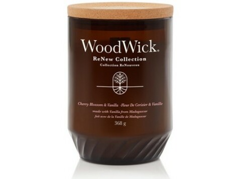 WoodWick- vonná svíčka ReNew Cherry Blossom- Vanilla, 368 g