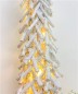 Stromek vánoční svítící stříbrný 60cm